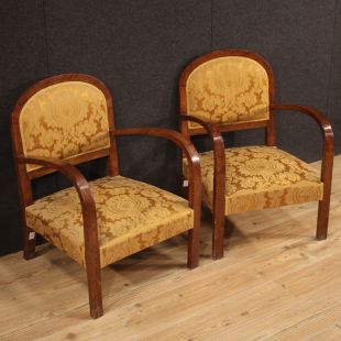 Paar Sesseln im Art-Deco-Stil