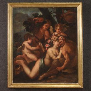 Grande dipinto mitologico, pittore del XVII secolo