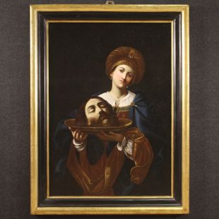 Grande quadro del XVII secolo, Salomè con la testa del Battista