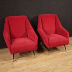 Paar italienische Sesseln aus den 60er Jahren