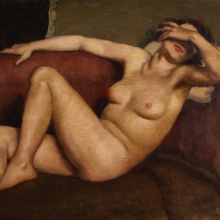 Dipinto nudo firmato anni 30'