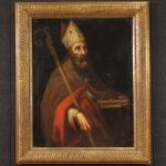 Antico ritratto di Vescovo del XVII secolo