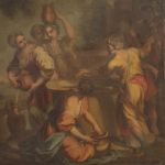 Grande quadro del XVIII secolo, Rebecca ed Eliezer al pozzo