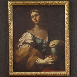Antico dipinto italiano del XVII secolo