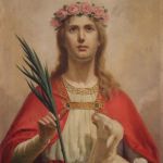 Religiöse Malerei der 1920er Jahre, Heilige Agnes