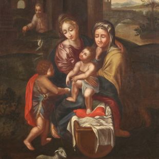 Antica Sacra Famiglia della seconda metà del XVII secolo