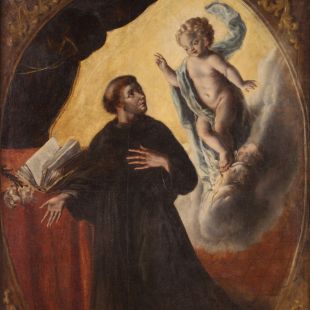 Grande quadro religioso del XVIII secolo, Sant'Antonio di Padova