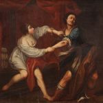 Italienische Gemälde des 18. Jahrhundert, Josef und die Frau des Potifars