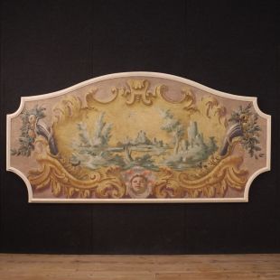 Grande quadro a tempera del XVIII secolo