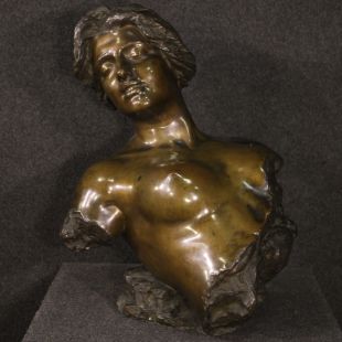 Grande scultura in bronzo firmata da Giuseppe Renda 