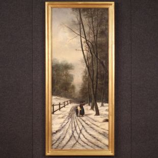 Grande dipinto del XX secolo, l'inverno