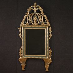 Specchio antico mobile cornice in legno epoca 800