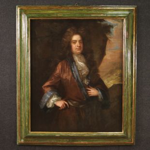 Grand portrait d'un noble du 17ème siècle