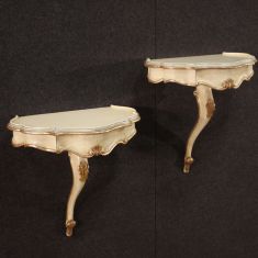 Tavolini mobili in legno stile antico 900