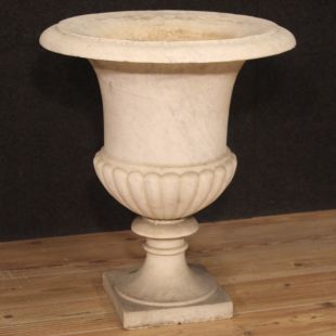 Vaso mediceo in marmo del XIX secolo