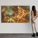 Gemälde Diana die Jägerin des 20. Jahrhunderts