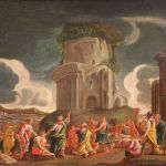 La predica di San Paolo, dipinto del XVIII secolo
