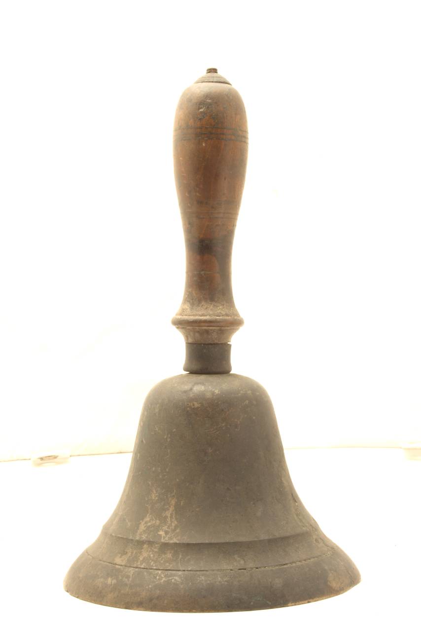 campanello antico in bronzo