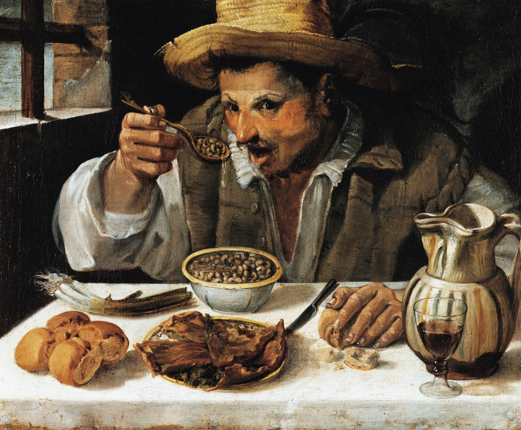 Annibale Carracci, "Il mangiafagioli", 1584-1585