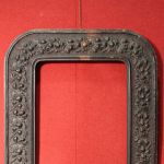 Antique Italian frame in wood and plaster