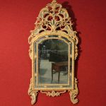 Ancien miroir italien du 19ème siècle