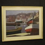 Signed Italian painting from the 20th century