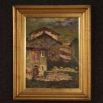 Italienische signierte Landschaft Gemälde des 20. Jahrhunderts