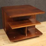 Table basse italienne de design en bois du 20ème siècle