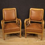 Paire de fauteuils de design italien