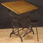 Splendido tavolo da disegno tecnico vintage 
