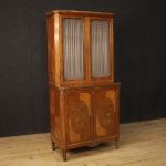 French inlaid bookcase from 20th century